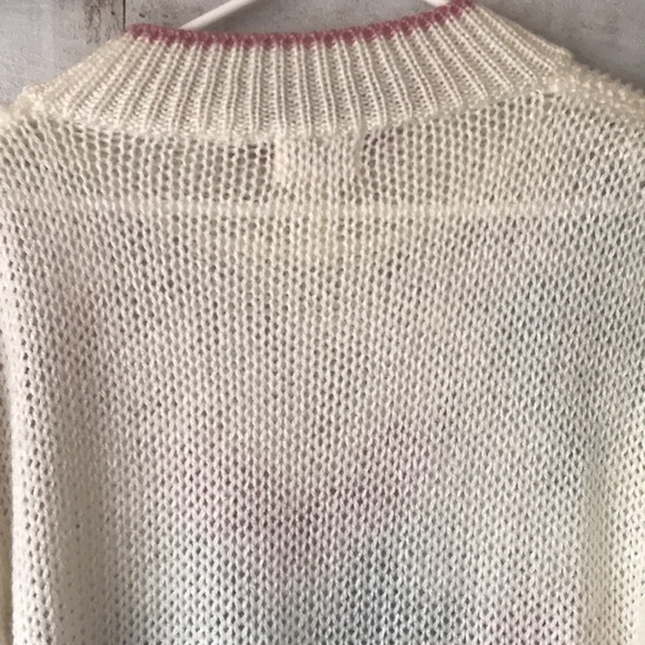 1980s acrylic chunky knit pullover - Picture 6 of 6